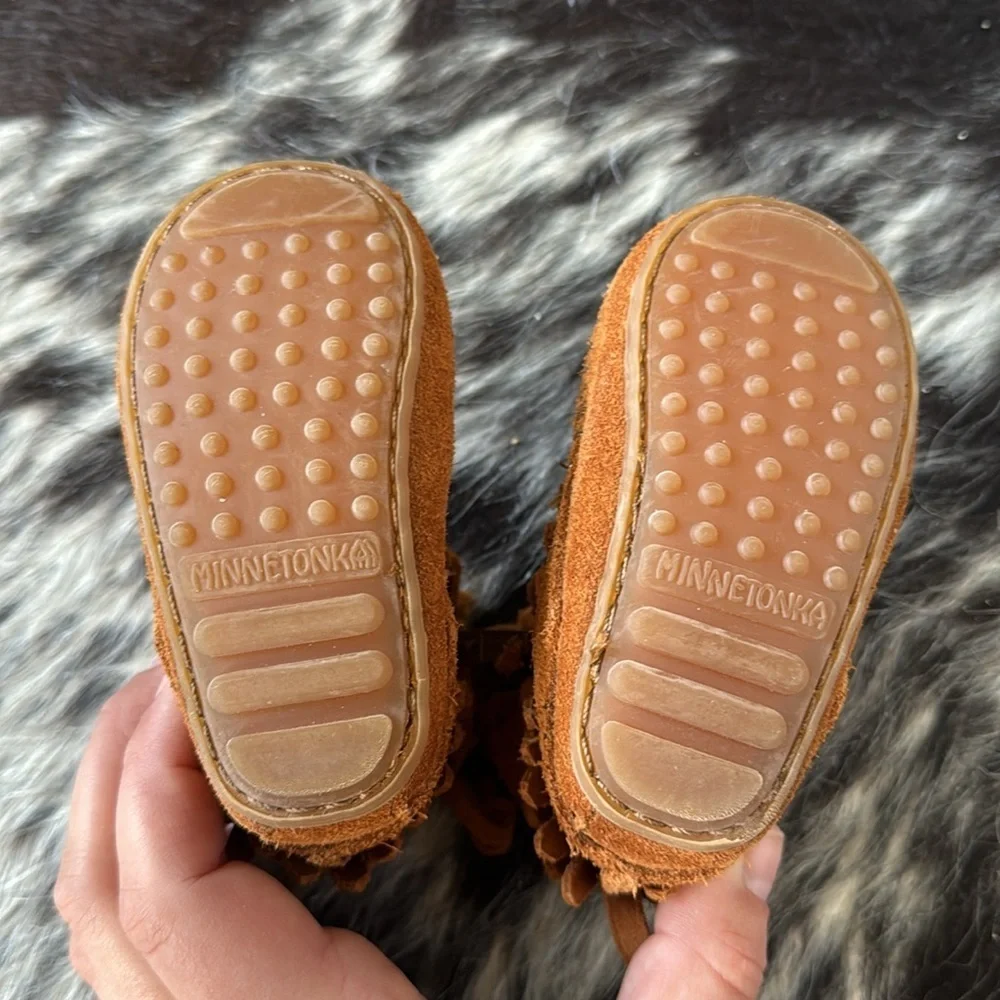 Baby Girls Minnetonka Moccasins
